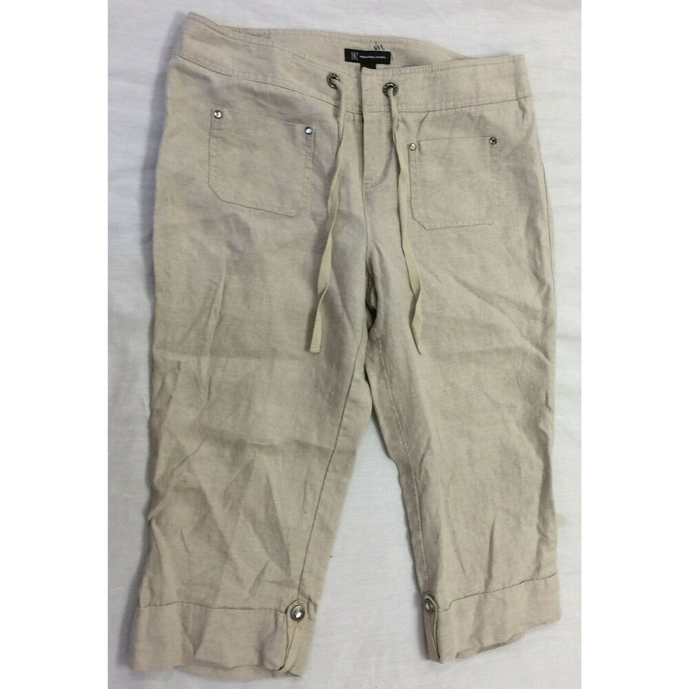 INC INTERNATIONAL CONCEPTS WOMENS CAPRIS PANTS SIZE 10